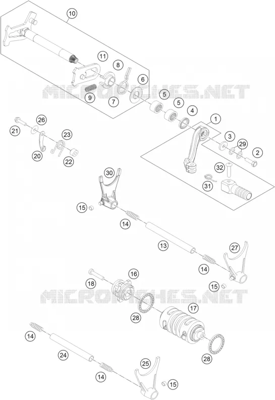 SCHAKEL MECHANISME
