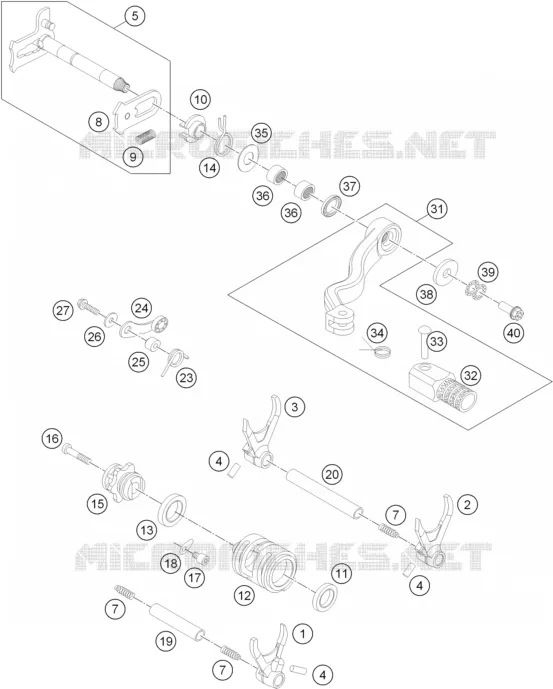 SCHAKEL MECHANISME