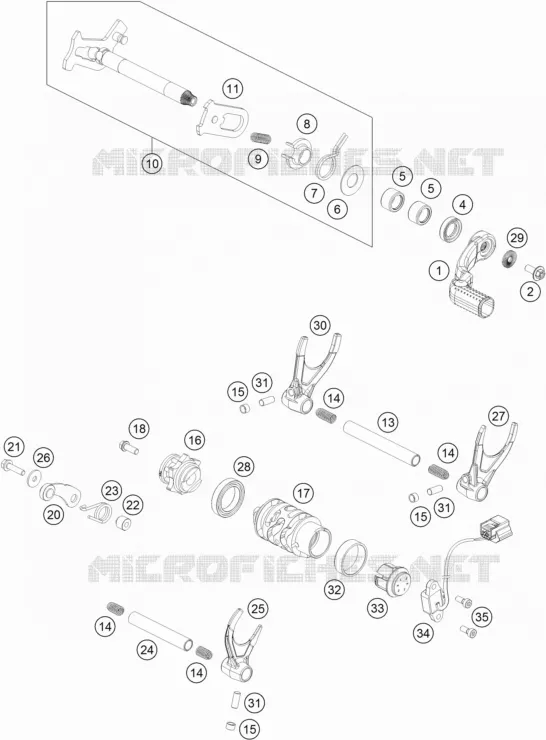 SCHAKEL MECHANISME