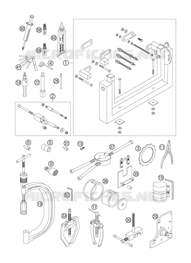 SPECIFIEKE GEREEDSCHAPPEN (MOTOR)