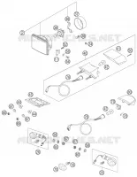 KOPLAMP / ACHTERLICHT
