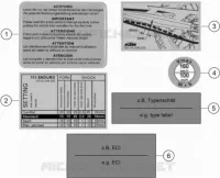 TECHNISCHE INFORMATIE LABEL