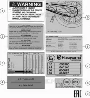 TECHNISCHE INFORMATIE LABEL