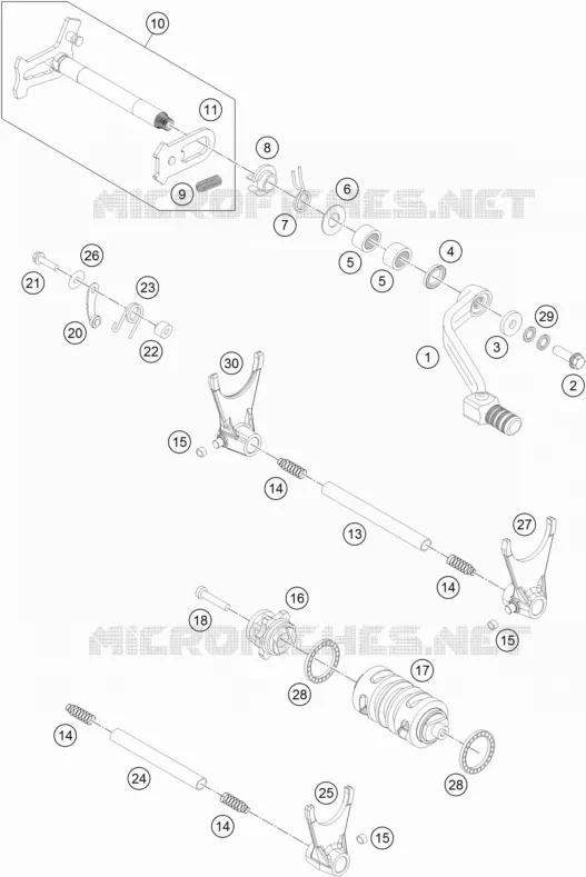 SCHAKEL MECHANISME