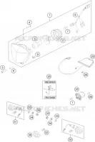KOPLAMP / ACHTERLICHT