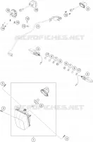 KOPLAMP / ACHTERLICHT