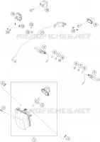 KOPLAMP / ACHTERLICHT