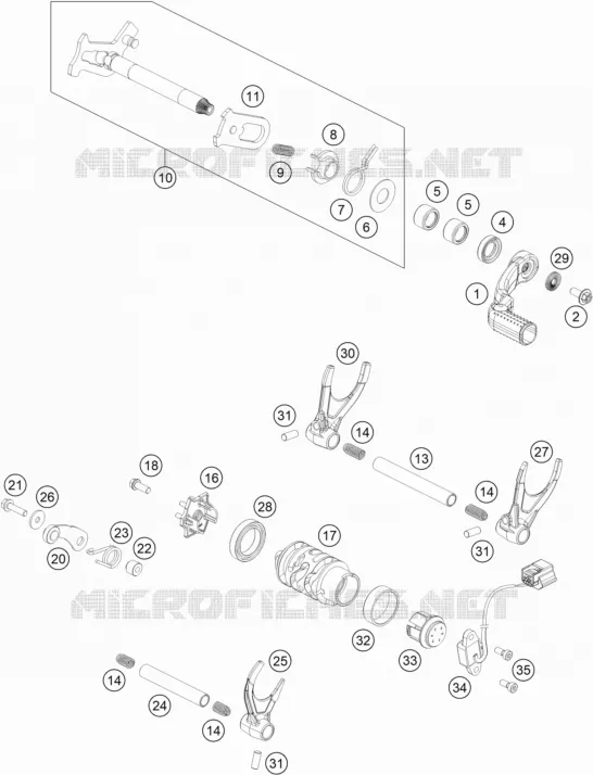 SCHAKEL MECHANISME