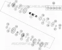 VERSNELLINGSBAK SECUNDAIRE AS