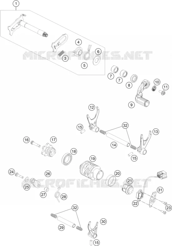 SCHAKEL MECHANISME