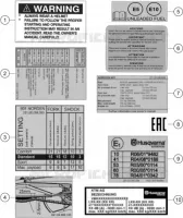 TECHNISCHE INFORMATIE LABEL