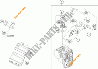 GASKLEP HUIS voor HVA 701 SUPERMOTO 2024