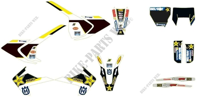 Rockstar graphics kit-Husqvarna